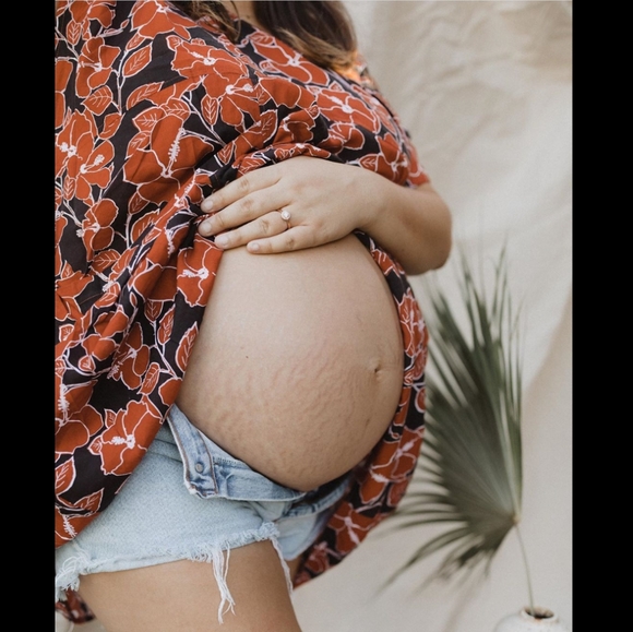 New Acacia Mana mid pacific dress red black hibiscus print L rare BNWT - Picture 5 of 16